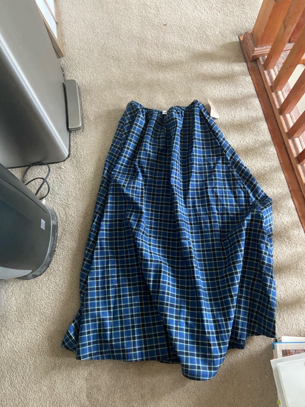 Rat Boi Dream Skirt in Royal Tartan